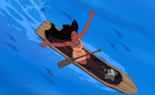 You have to admit, Pocahontas is pretty bad-butt.