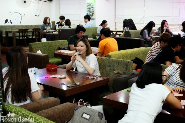 Noriteo Board Game Cafe. Photo by Abbi Sauro for Touch Daegu.